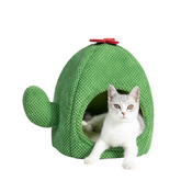 Cactus Shape Warm Cat Bed