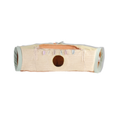 Tunnel rolling chinchilla nest hole drilling toy foldable pet nest