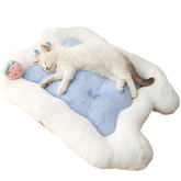 Cute Furry Cat & Dog Cushion Bed
