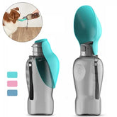 800ml Protable Pet Dog Water Bottle for Small Large Dogs Outdoor Hiking Leakproof Puppy Drinking Bowl Golden Retriever Supplies