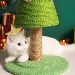 Sisal Scratcher Column & Holiday Decor