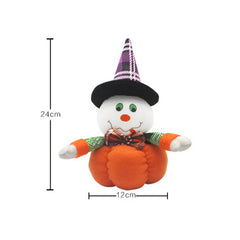 Halloween Pumpkin Dog Plush Toy Horrible Home Decoration