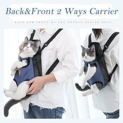 New pet dog sling backpack outdoor travel cat and puppy pet shoulder bag