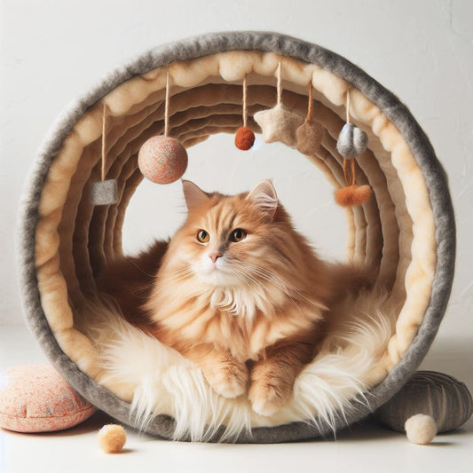 Revolutionize Your Cat’s Rest and Play with the 2-in-1 Cat Tunnel Bed