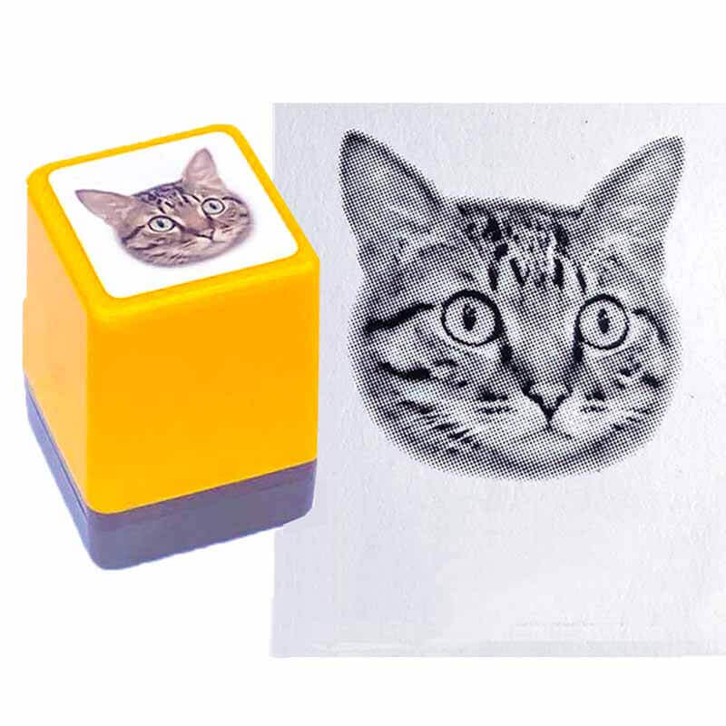 Cute Portable Pet Custom Stamp