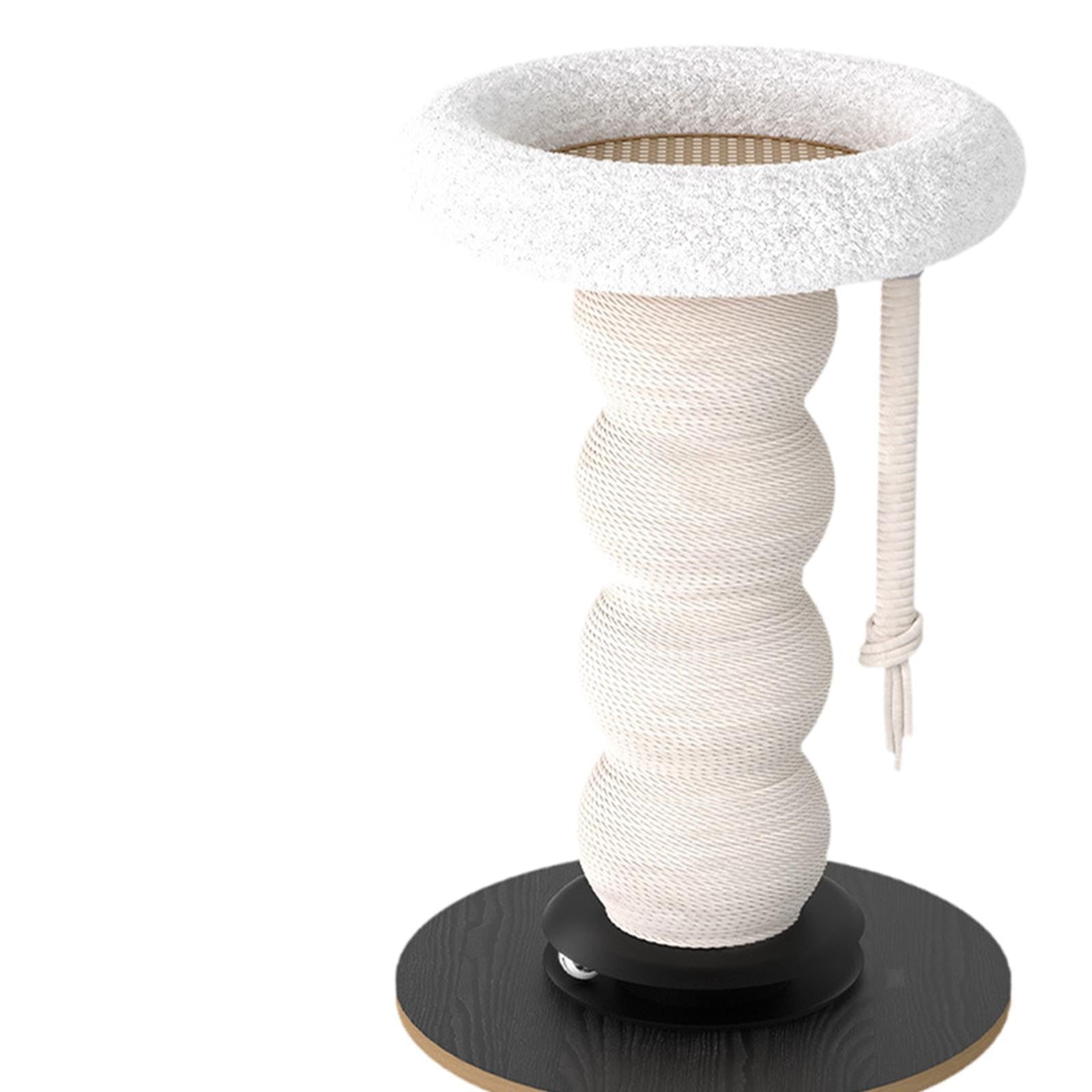 Indoor Cat Climbing Activity Center Cute Cat Scratching Post for Kittens to Play and Rest