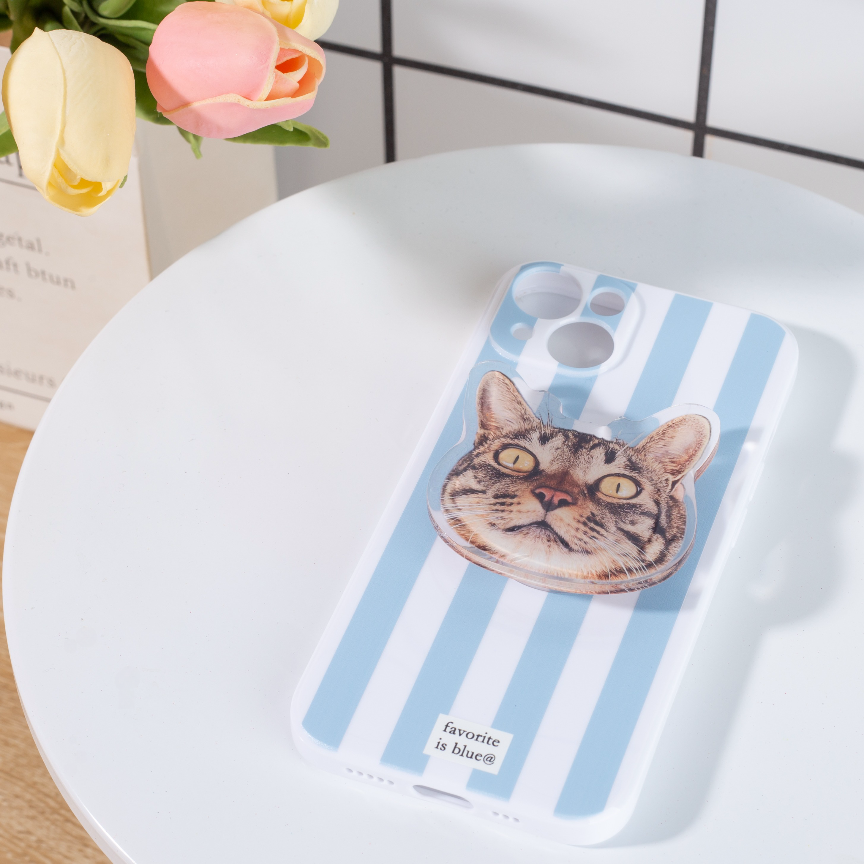 Custom Pet Portrait Phone Holder