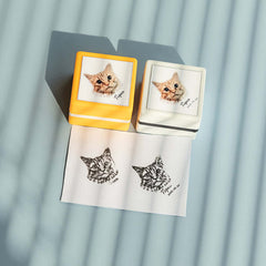 Cute Portable Pet Custom Stamp