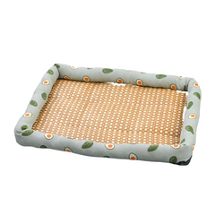 Cooling Water Washable Ice Mat Pet Straw Mat Cat Kennel