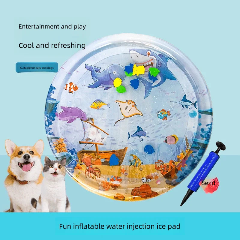 Summer Cooling Pet Water Bed Cushion Ice Pad High Quality Cool Pet Nest