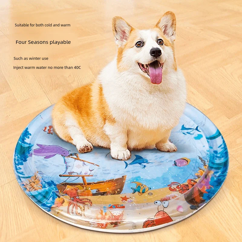 Summer Cooling Pet Water Bed Cushion Ice Pad High Quality Cool Pet Nest