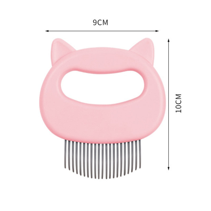 Special hair removal comb for cats to comb cat hair to remove floating hair. It does not stick to the hair and does not shed.