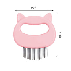 Special hair removal comb for cats to comb cat hair to remove floating hair. It does not stick to the hair and does not shed.