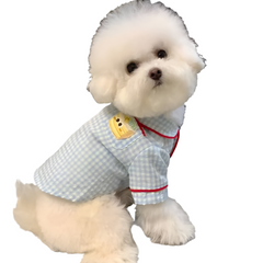 Chic Plaid Matching Pajamas Set Dog And Owner Clothes