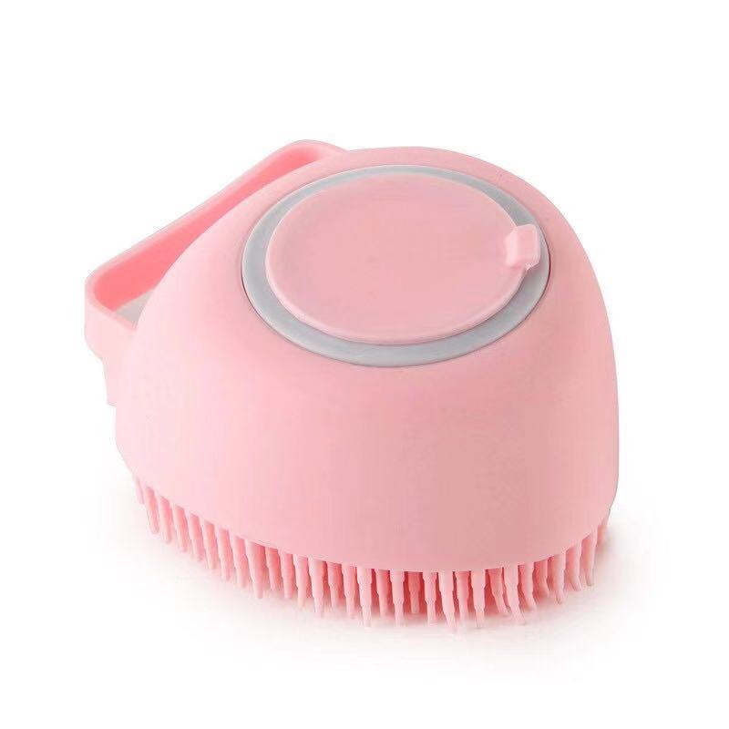 Multifunctional Bath Massage Silicone Grooming Soft Pet Spray Brush