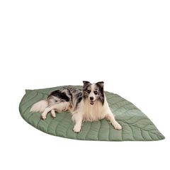 Super Large Leaf Shape Human Mat Dog Blanket