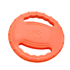 Steering Wheel Rubber Throw Toy Interactive Dog Flying Disc