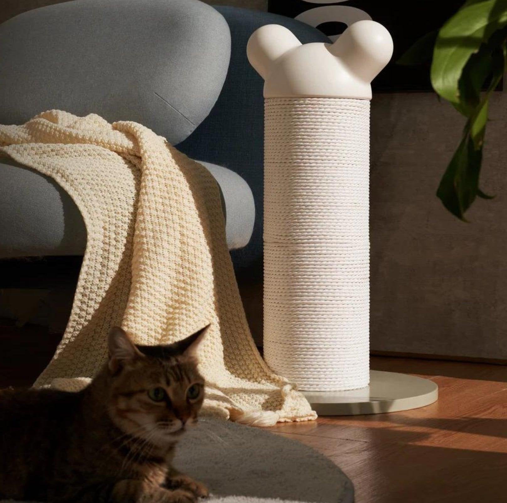 Diy Cute Cat Climbing Post, Indoor Vertical Environmentally Sisal Cat Climbing Frame