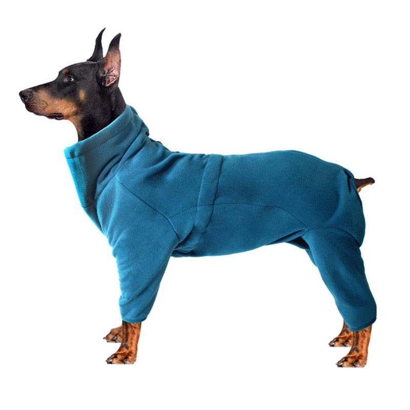 Winter dog pajamas dog coat high elastic high collar cold-proof warm tight and comfortable