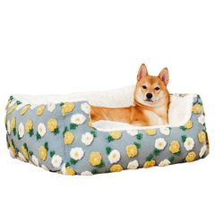 Ultra Cozy Handmade Woolen Tufting Dog & Cat Bed