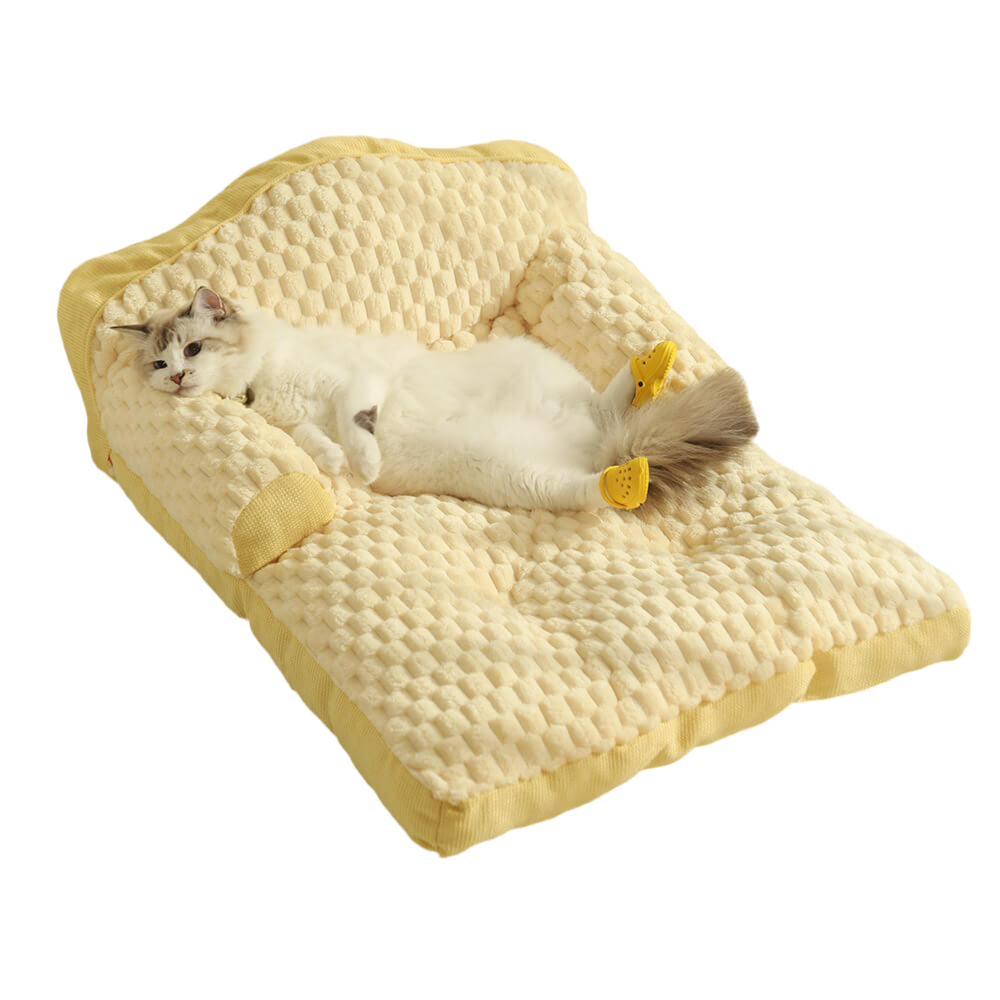 Ultra Cozy Pet Chaise Sofa Plush Dog & Cat Sofa Bed