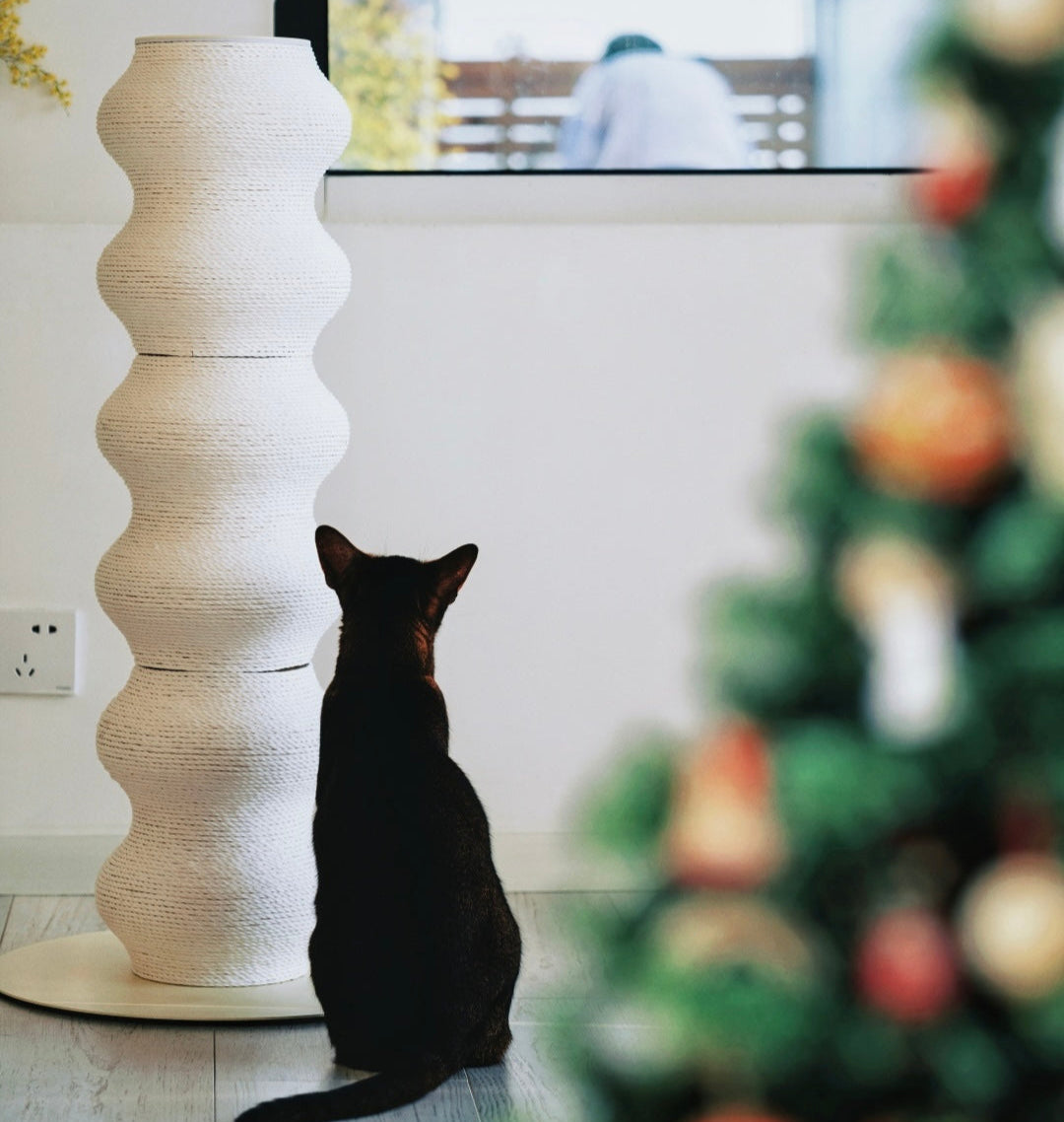 Modular Eco-Friendly Indoor Vertical Large Cat Scratching Post