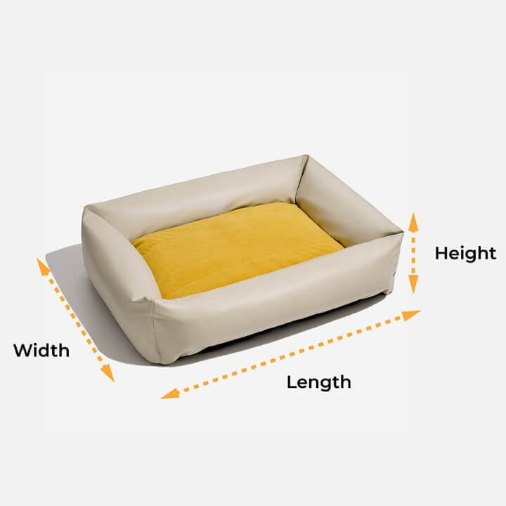 Leathaire Waterproof Cozy Pet Dog Bed