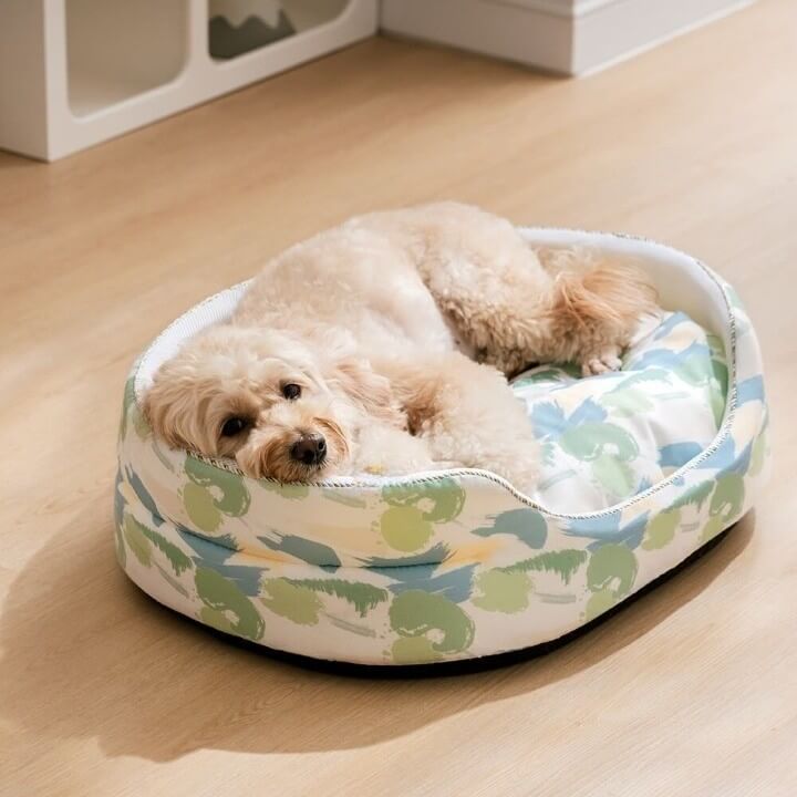 Oval Breathable Cooling Bed  Dog & Cat Bed