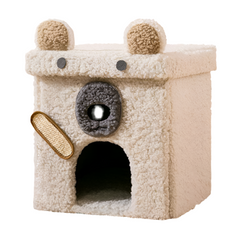 Animal Series Foldable Soft Cat Cave Bed Cat House