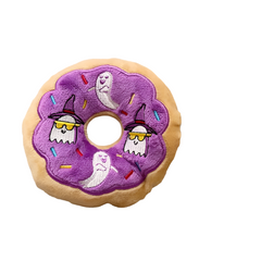 Halloween Donut Plush Dog Toy