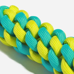 Braided Rope Stick Tug Dog Toy - Color Clash