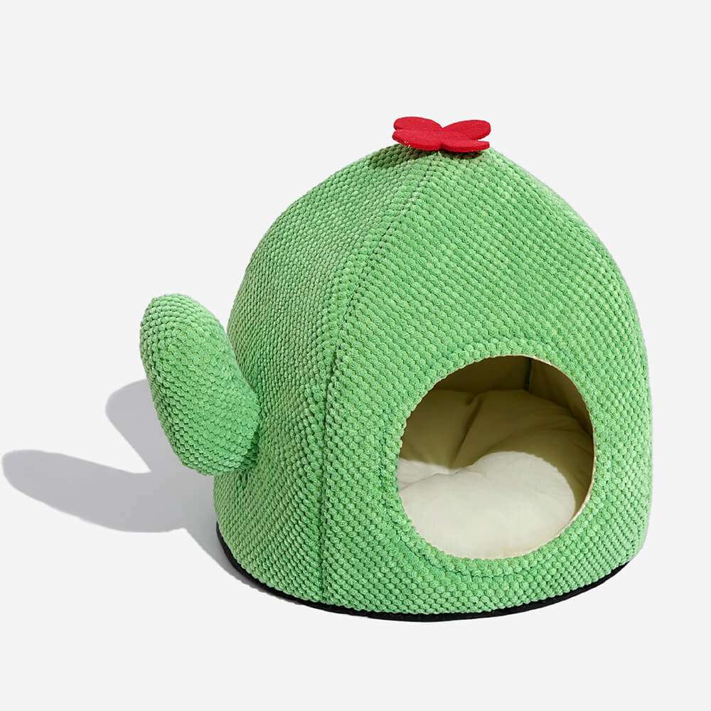 Cactus Shape Warm Cat  Bed