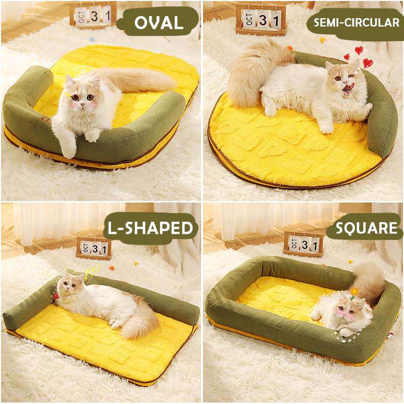 Calming Raised Dog & Cat Pillow Bed