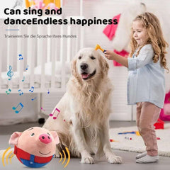 Cartoon Pig Plush Sound Electronic Dog Toy