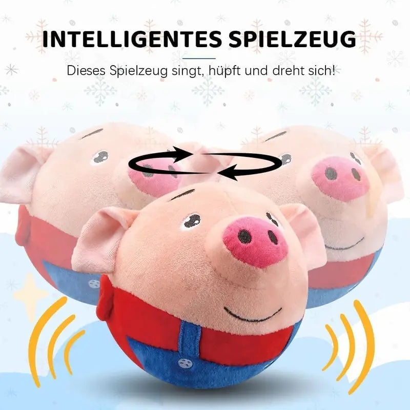 Cartoon Pig Plush Sound Electronic Dog Toy