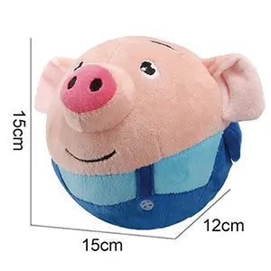 Cartoon Pig Plush Sound Electronic Dog Toy