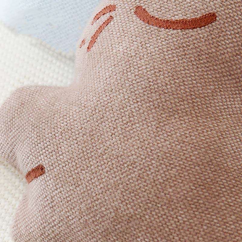 Cute Smiling Cat Shape Sofa Cushion