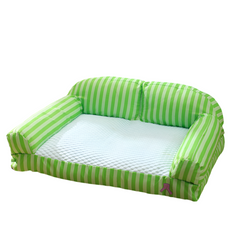 Stripe Pet Cooling Bed Dog Sofa Bed