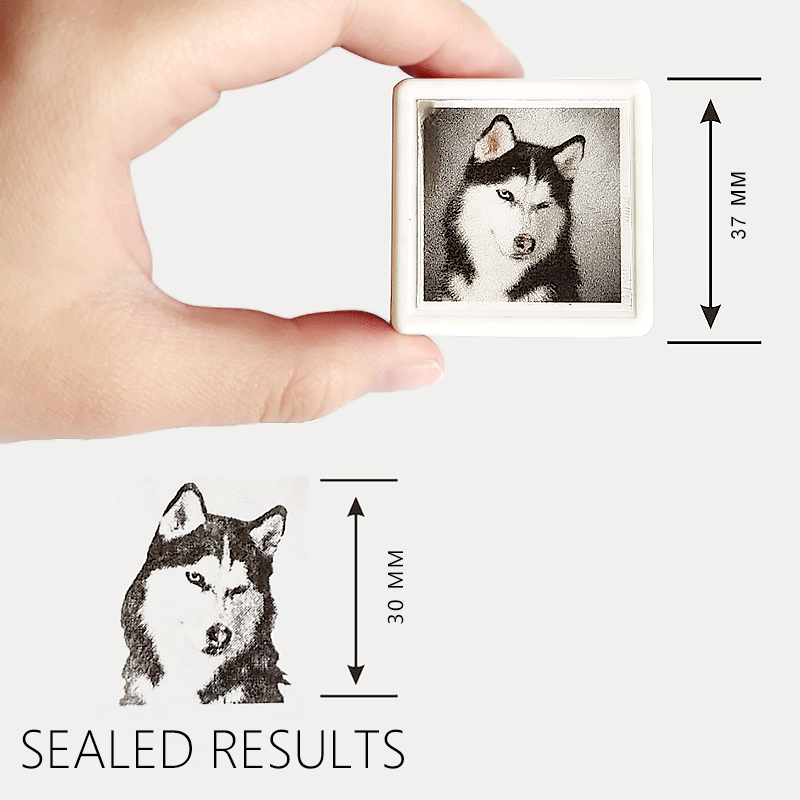 Cute Portable Pet Custom Stamp