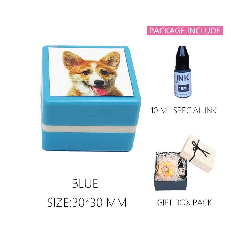 Cute Portable Pet Custom Stamp