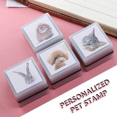 Cute Portable Pet Custom Stamp