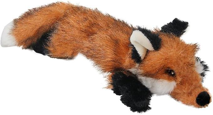 Dog Squeak Fox Toys, Plush Animal Toys Large Dog Squeak Chew Toys