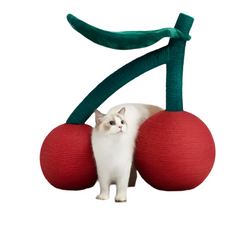 Cherry cat climbing frame cat scratching ball two in one wear-resistant cat toy self-entertainment cat toy