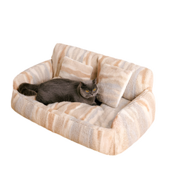 Nordic Fluffy Extra Large Cosy Dog & Cat Sofa Bed