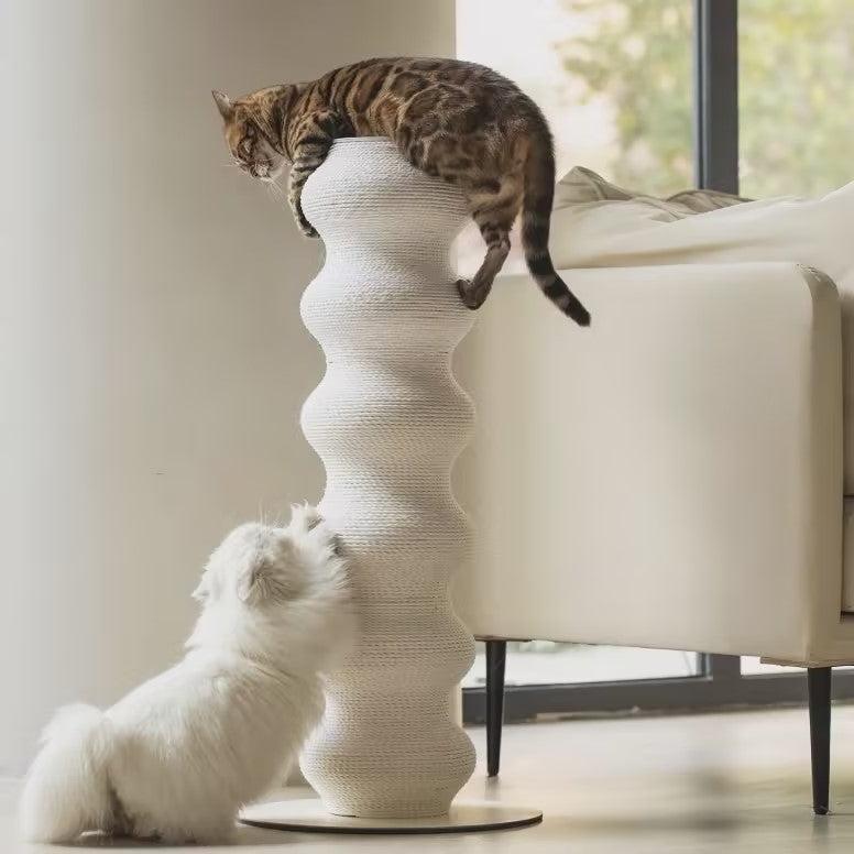 Modular Eco-Friendly Indoor Vertical Large Cat Scratching Post