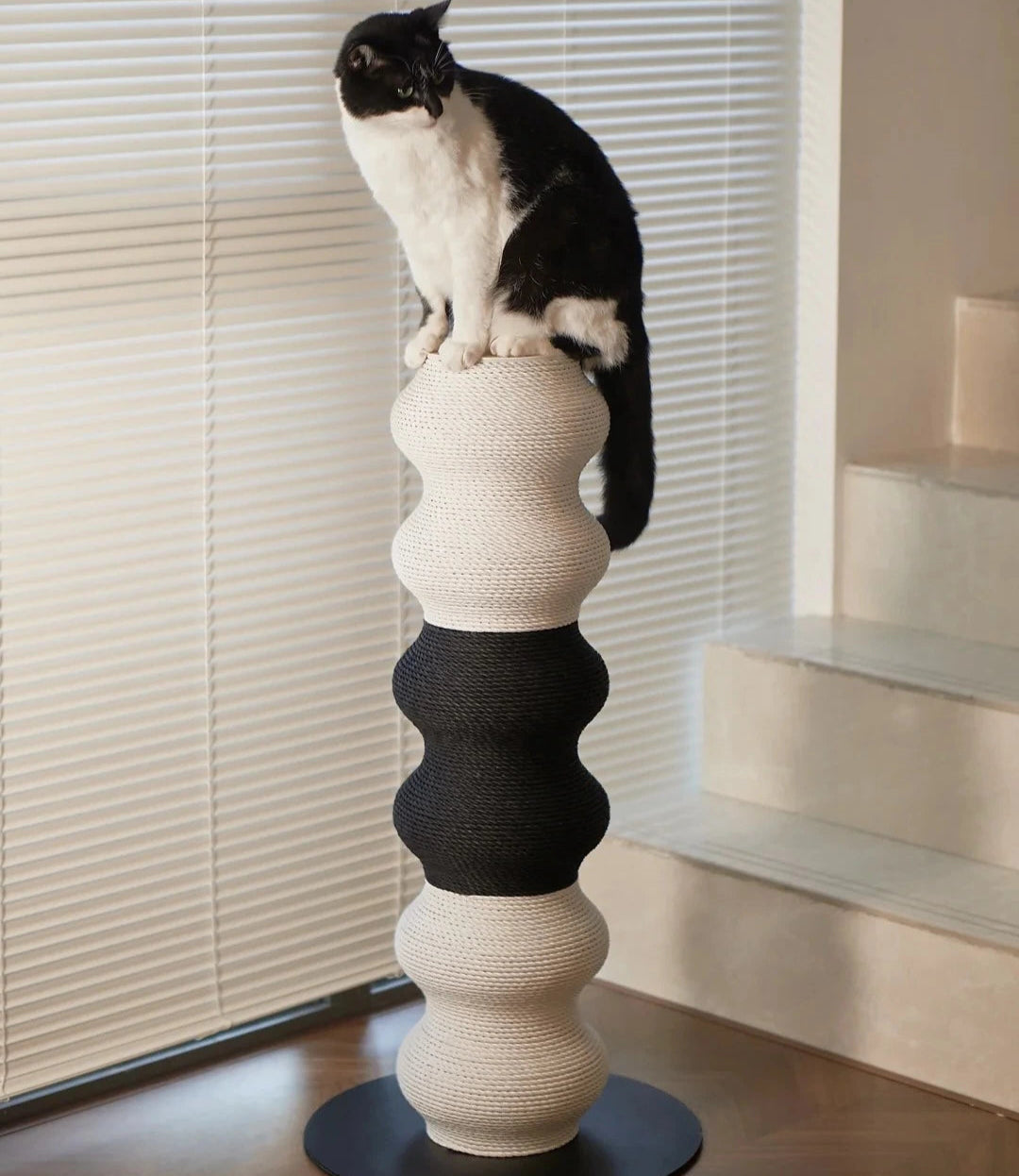 Modular Eco-Friendly Indoor Vertical Large Cat Scratching Post