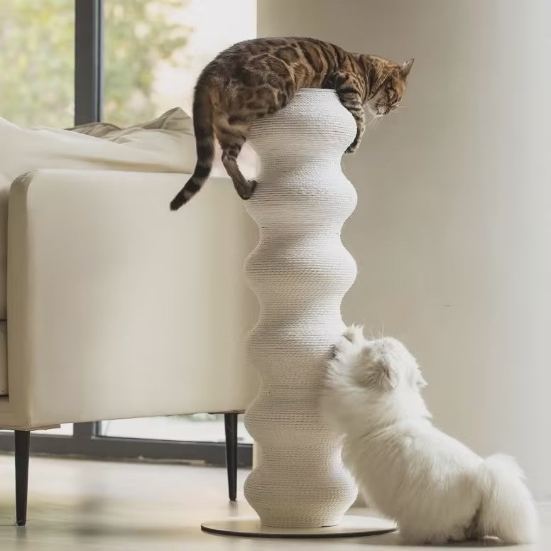 Modular Eco-Friendly Indoor Vertical Large Cat Scratching Post