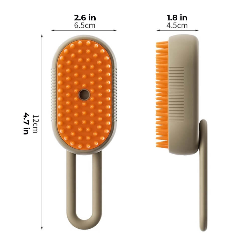 Electric spray cat hair comb, bath massage brush comb