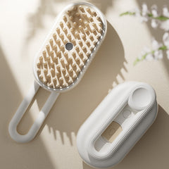 Electric spray cat hair comb, bath massage brush comb