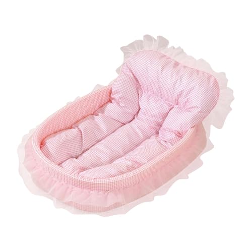 Removable Dog Bed Lace Cat Sofa for Cats or Small Dogs Indoor Puppies and Kittens